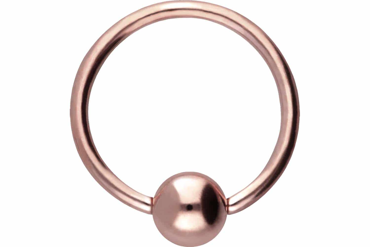 Chirurgenstahl Klemmkugelring Piercing